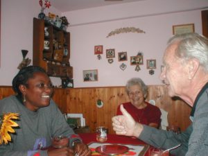 Patience Mollè Lobè zu Besuch in Deutschland